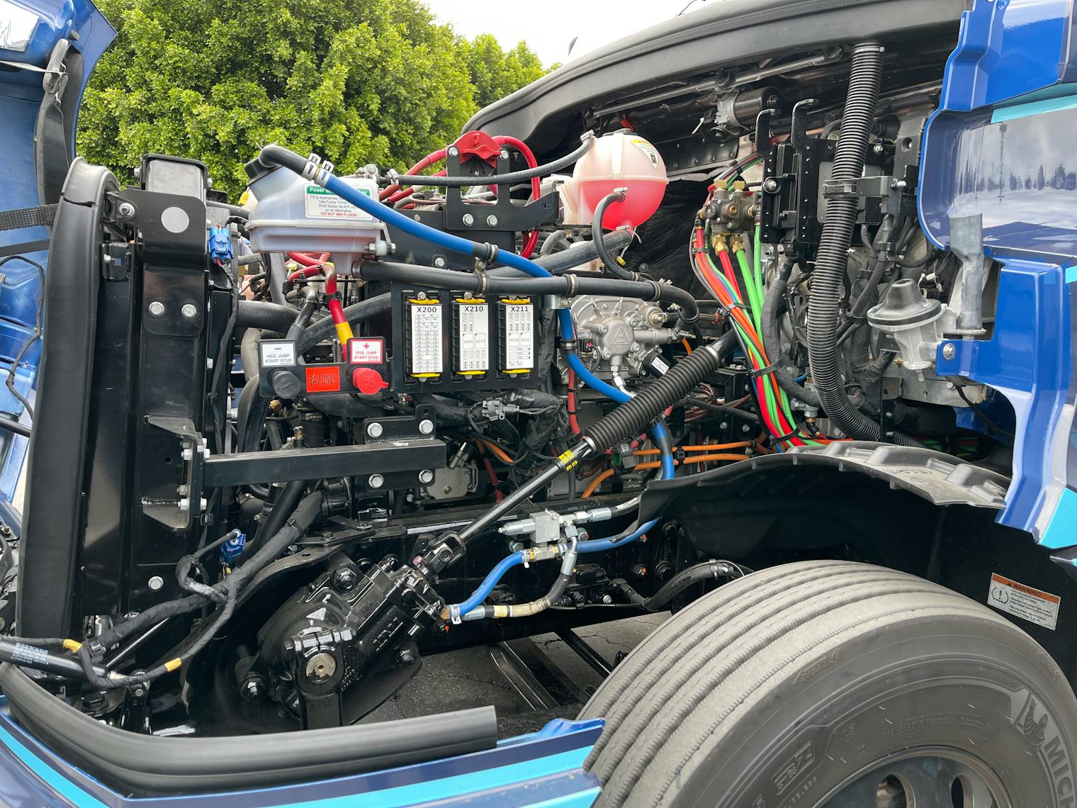 The one amazing thing hiding under the hood of the electric big rig