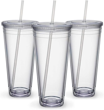 Maars Insulated Travel Tumblers, 32 oz. (Set Of 3)