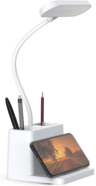 AXX LED Desk Lamp with Pen and Phone Holder