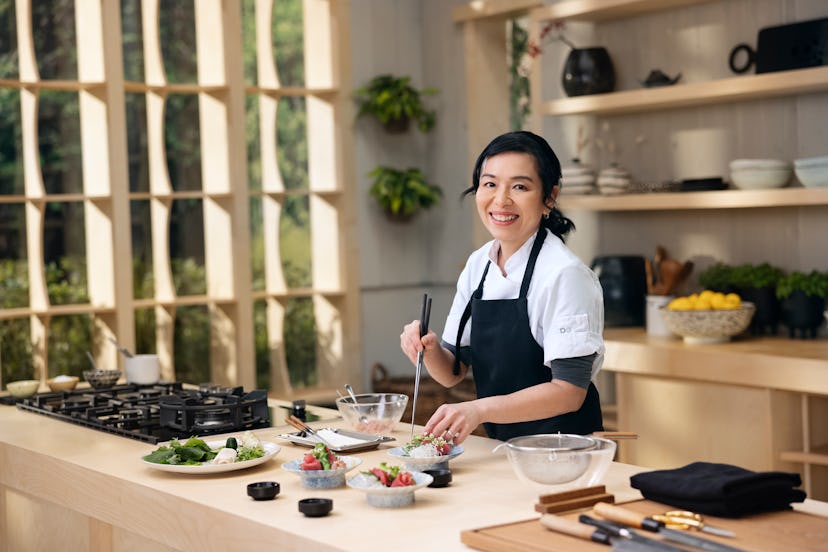 On MasterClass, chef Niki Nakayama's online course covers Japanese cuisine. 