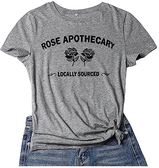 KAPUCTW Rose Apothecary Graphic Tee 