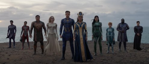 Cast of 'Eternals.' Photo via Marvel Studios / YouTube