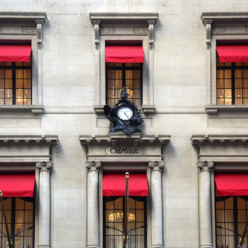 The historic Cartier building in New York City.