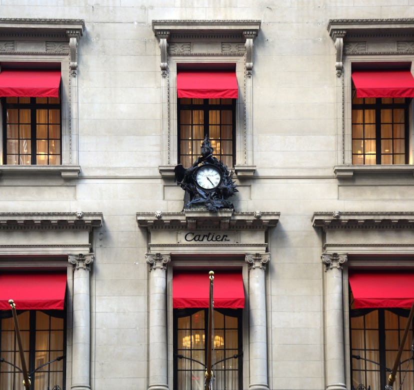 The historic Cartier building in New York City.