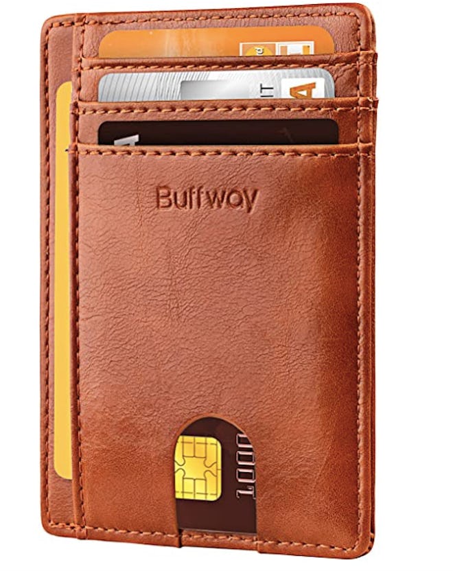 Buffway Slim Leather Wallet