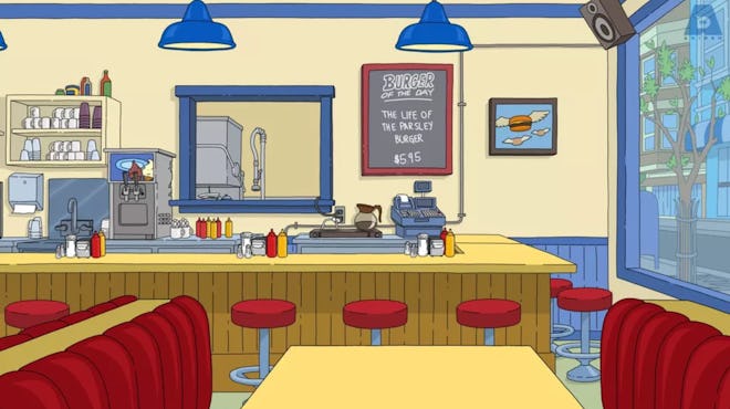Bob's Burgers diner