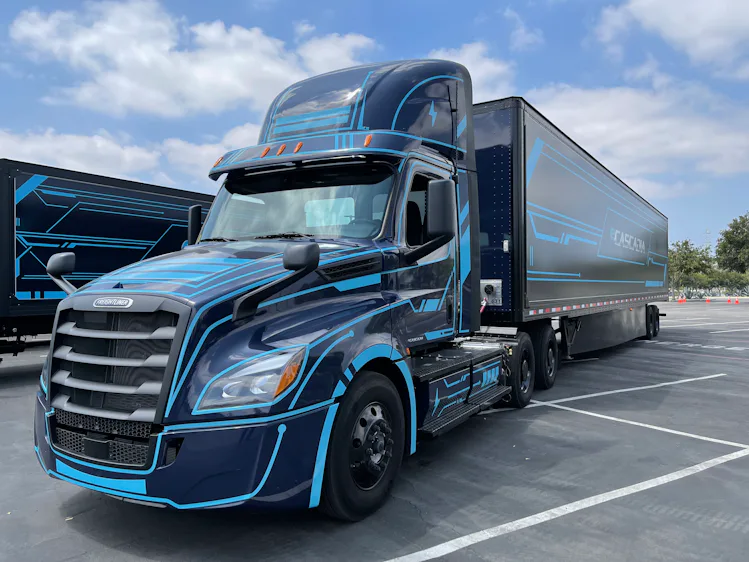 The one amazing thing hiding under the hood of the electric big rig