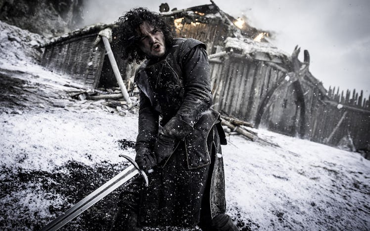 Kit Harington as Jon Snow at Hardhome on Game of Thrones