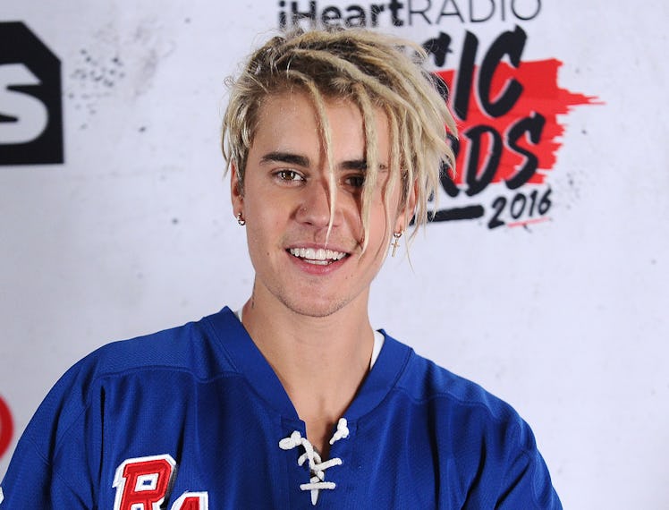 Justin Bieber with dreadlocks