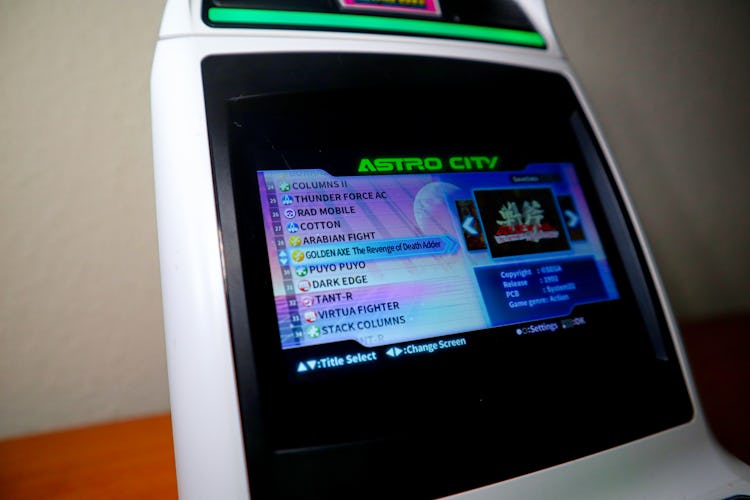 Sega Astro City Mini review Somebody needs to hack this