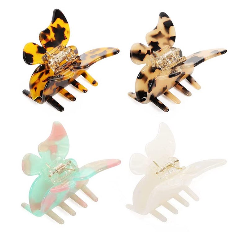 Butterfly Hair Claw  (4-Pack)
