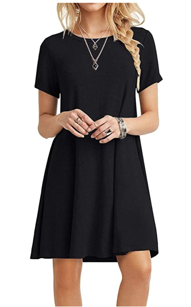 POPYOUNG Casual T-shirt Dress