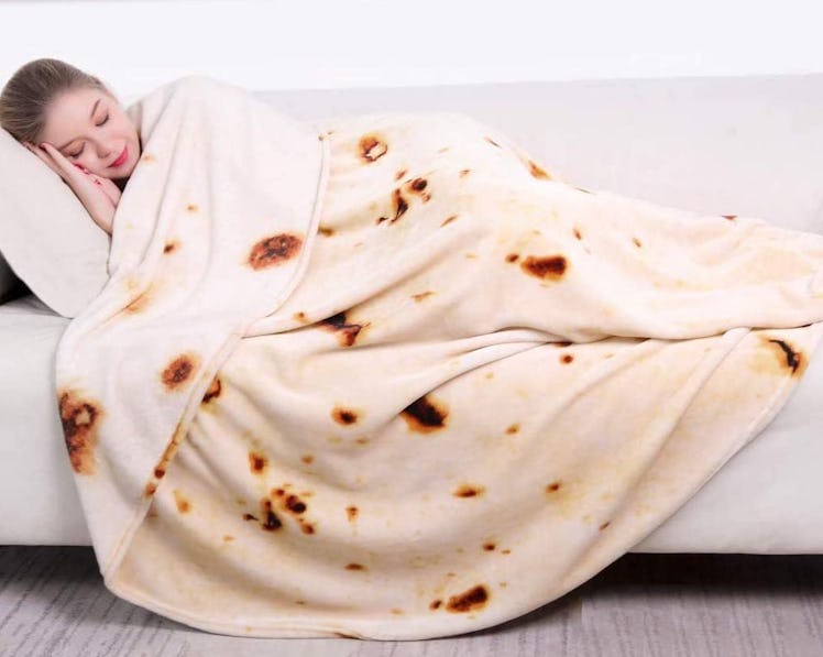 mermaker Burritos Tortilla Blanket