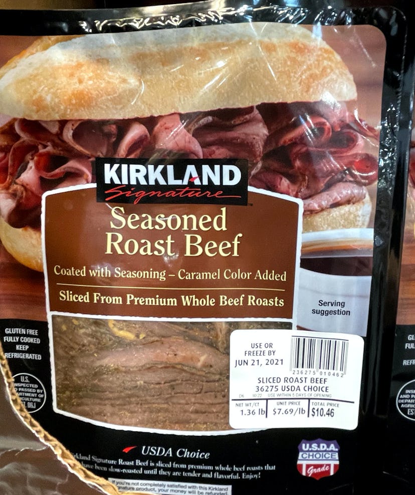 seasoned roast beef