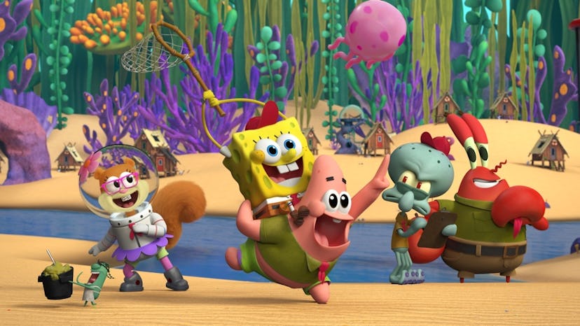 The 'Spongebob Squarepants' prequel series, 'Kamp Koral' is streaming on Paramount+.