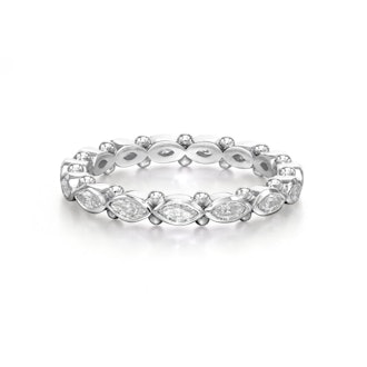 Marquise Diamond Eternity Band