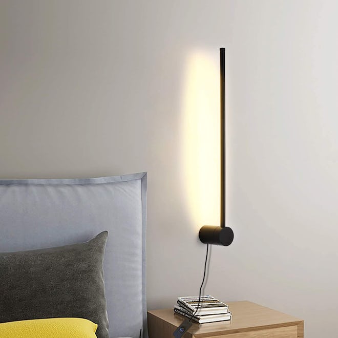 Ditoon Modern LED Wall Sconce Plug Lamp
