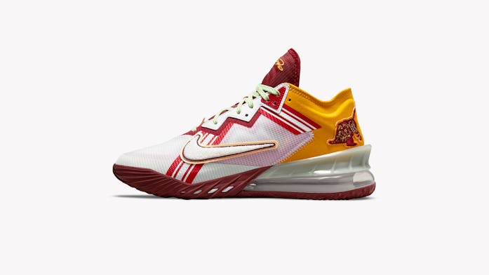 Mimi Plange Nike LeBron 18 Low Higher Learning