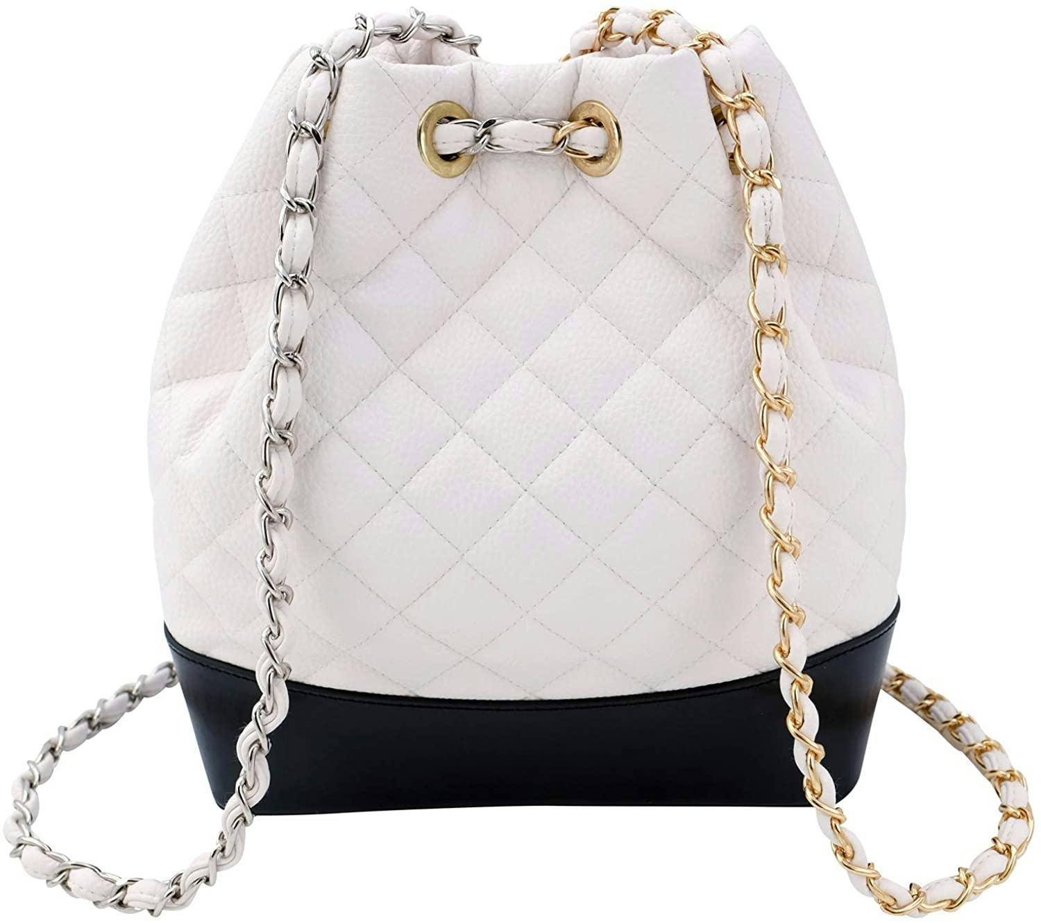 bucket backpack purse