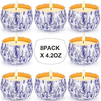 Arosky Citronella Candles (8-Pack)