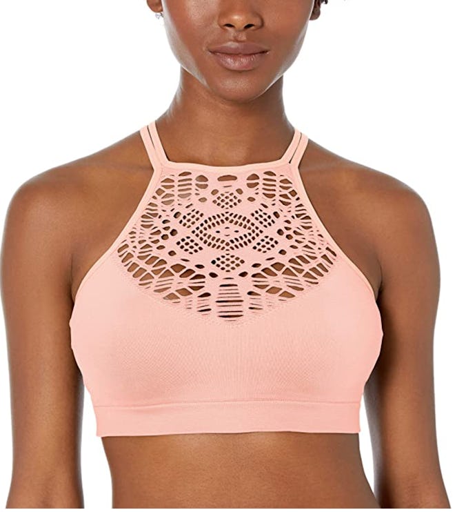 Mae High-Neck Bralette with Cutouts 