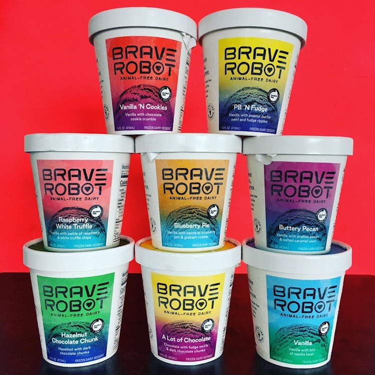 brave robot ice cream with Perfect Day dairy