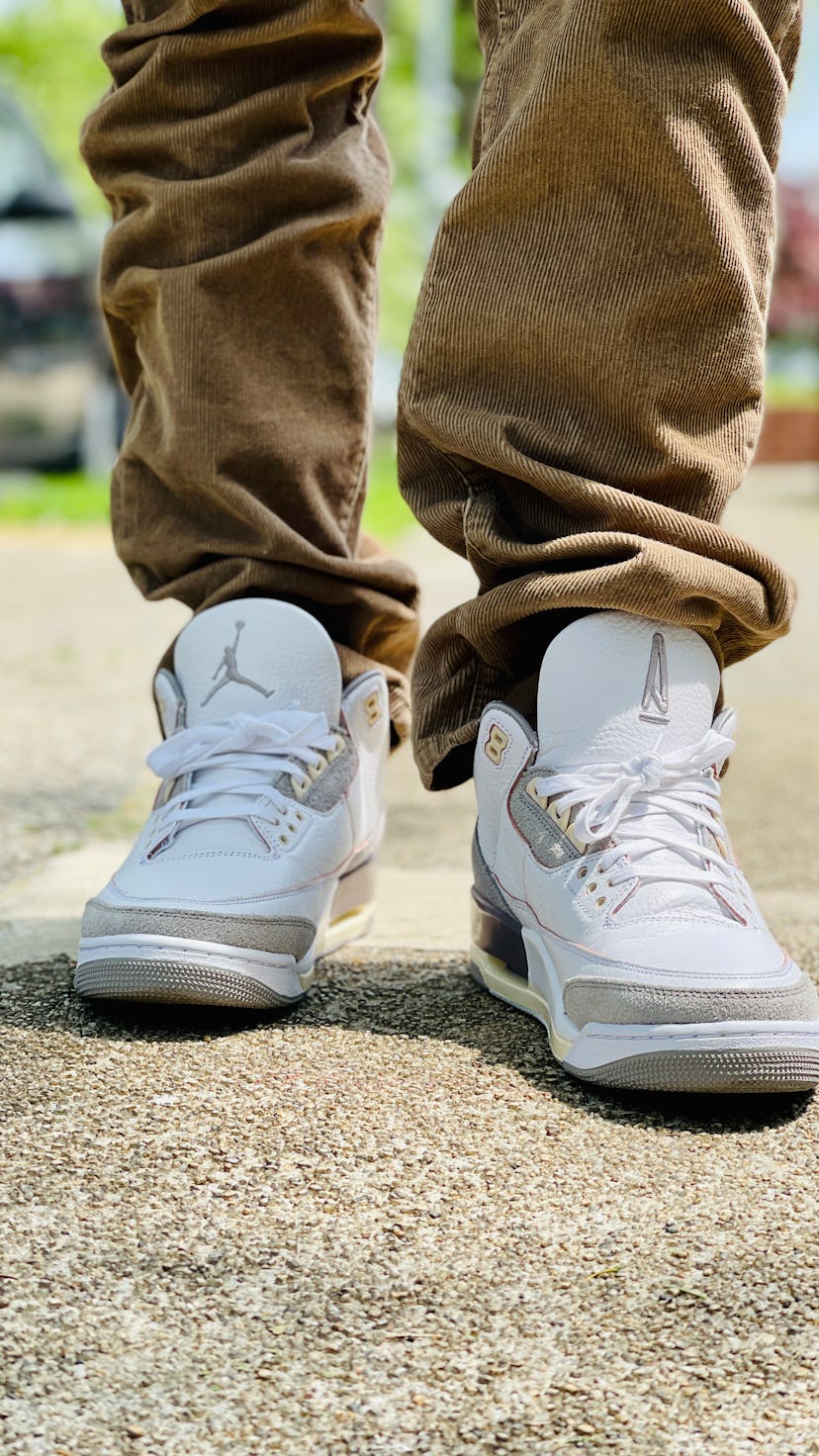 Nike Air Jordan 3 A Ma Maniére on feet review. Style. Shoes. Sneakers. Fashion. 