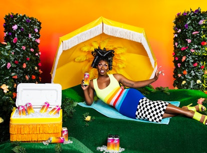 Goose Island and Shea Couleé are back with a Pride Month beer collab.