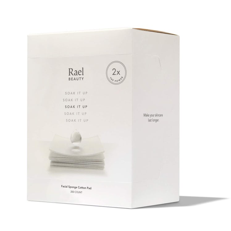 Rael Beauty Soak It Up Facial Sponge Cotton Pad (200-Pack)