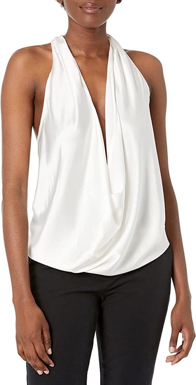 Ramy Brook Harriet Silk Halter Top