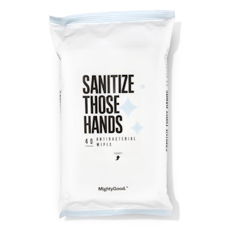 Mighty Good Solutions Sanitize Those Hands Antibacterial Wipes, 40 CT