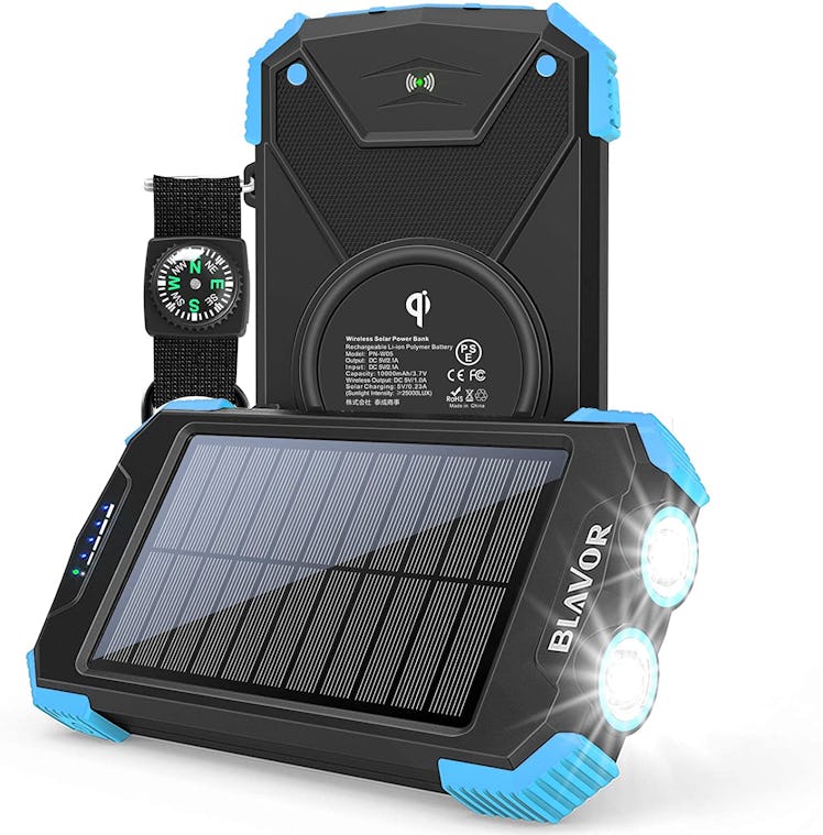 BLAVOR Solar Charger Power Bank