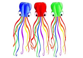 Hengda Kite Easy Flyer Octopus Kite (3-Pack)