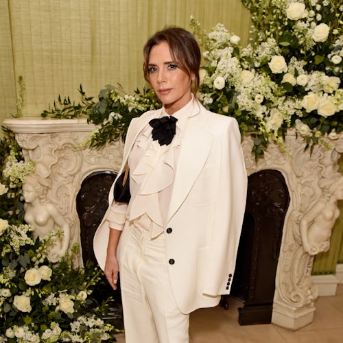 Victoria Beckham attends the British Vogue and Tiffany & Co. Fashion and Film Party at Annabel's on ...