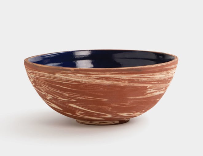 &Klevering Handmade Terracota Agate Bowl