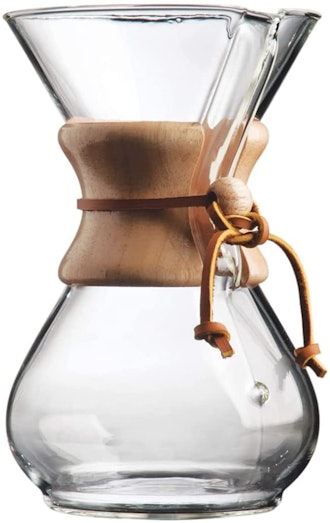 Chemex Pour-Over Glass Coffeemaker (6-Cup)