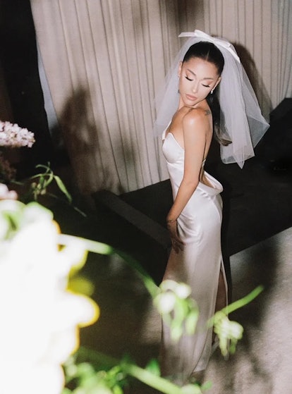 Ariana Grande's Wedding Dress by Vera Wang.