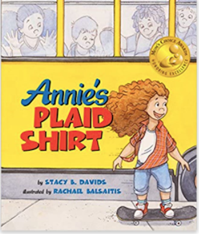 'Annie's Plaid Shirt' by Stacy B. Davids is a great lgbtq+ book for young allies
