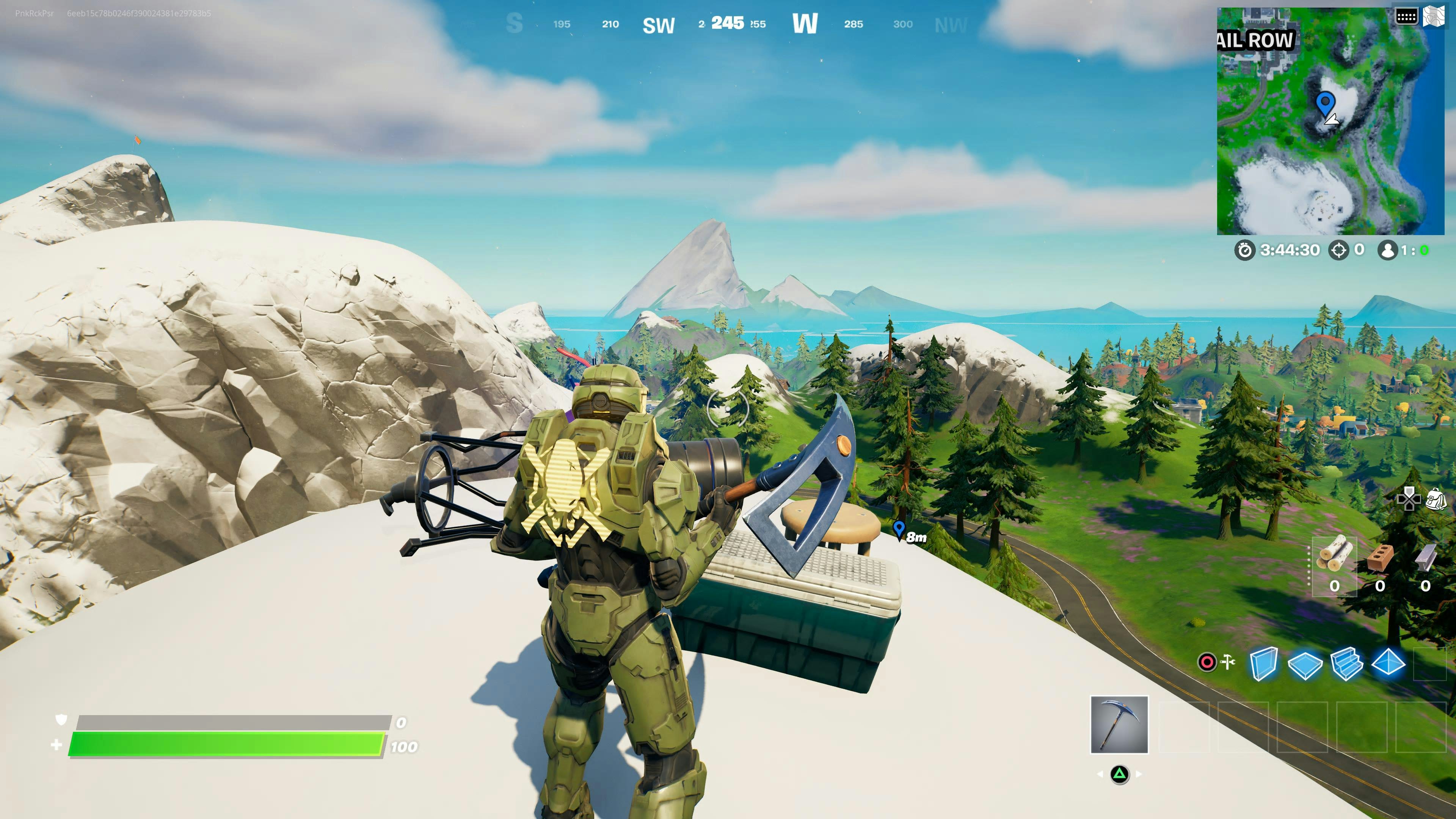 Fortnite black helicopter damaged telescope locations Where to