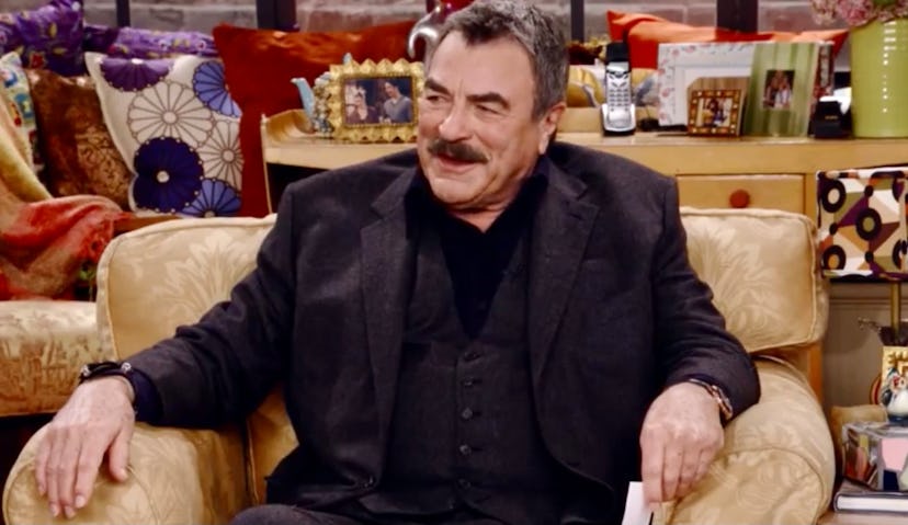 Tom Selleck in 'Friends: The Reunion' via HBO Max's press site