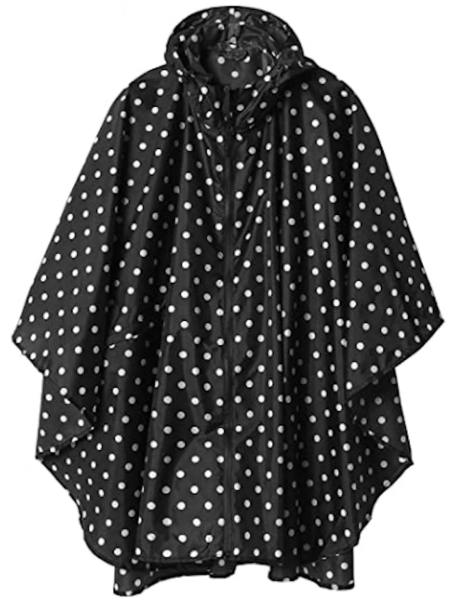 SaphiRose Hooded Rain Poncho