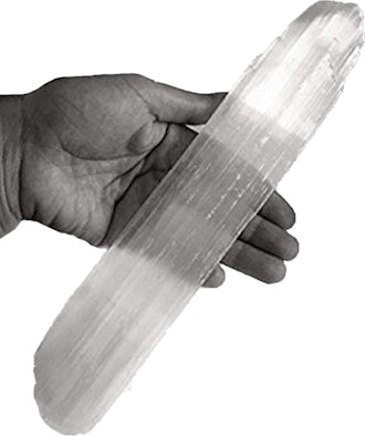Selenite Stick White Healing Stone (6 to 8.5 Inches Long)