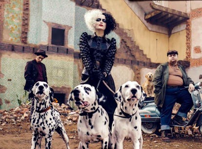 Emma Stone as Cruella de Vil in 'Cruella.'