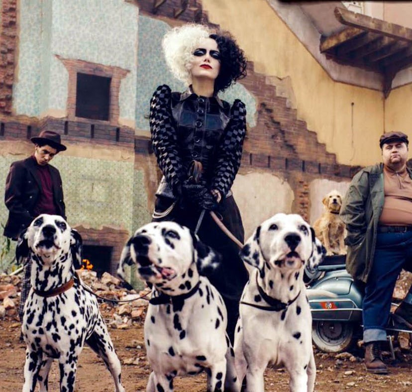 Emma Stone as Cruella de Vil in 'Cruella.'