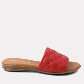 Rylee Featherweight Slide Sandal in Red