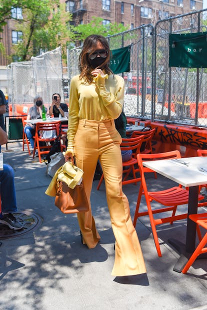 Victoria top beckham jeans