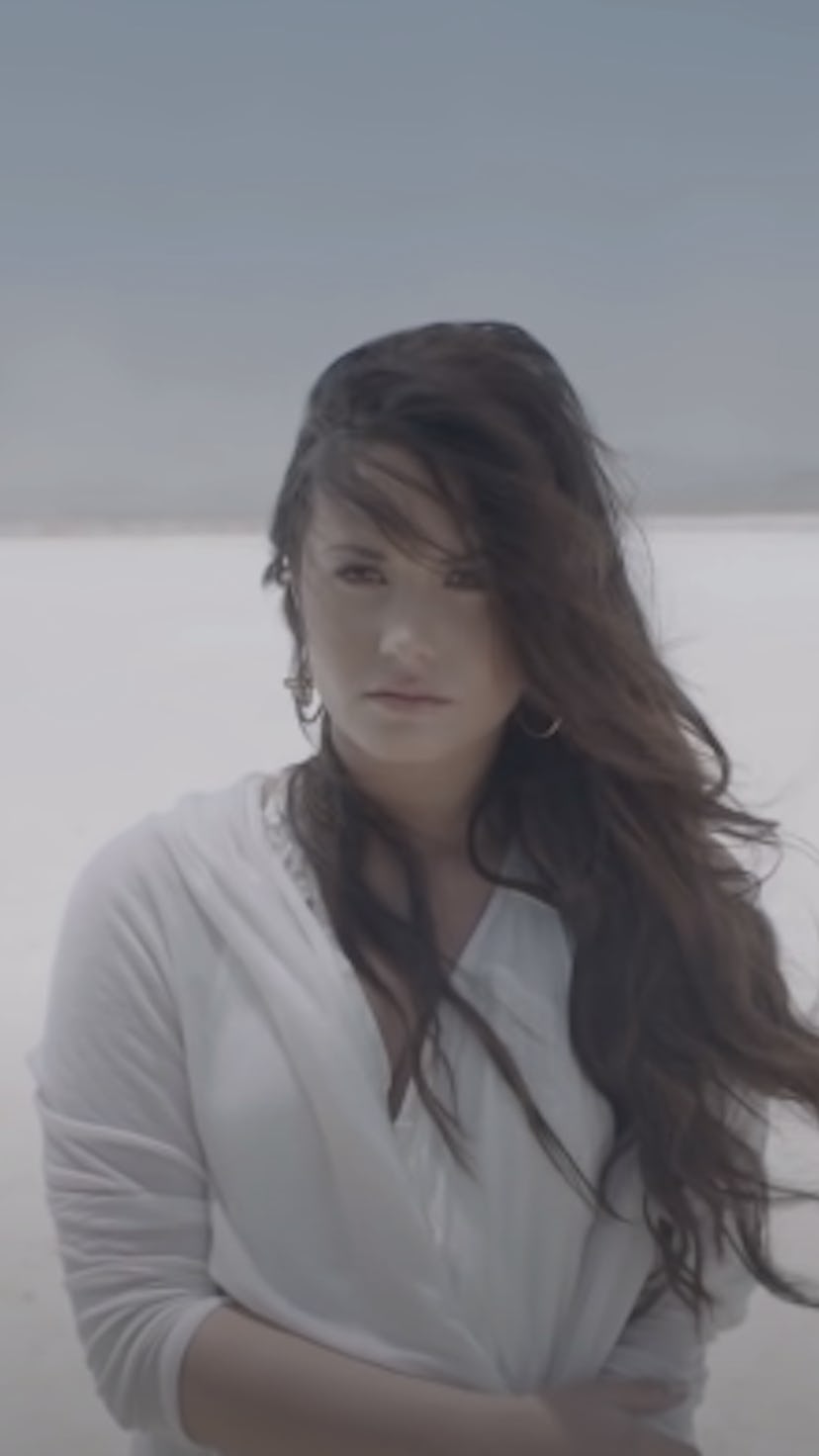 Demi Lovato's music video evolution from rock royalty to honest storyteller.