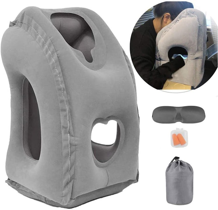 Kimiandy Inflatable Travel Pillow