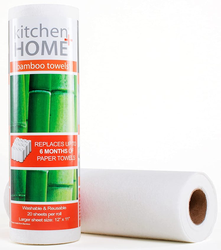 Kitchen + Home Reusable Bamboo Paper Towels (20 Sheets)