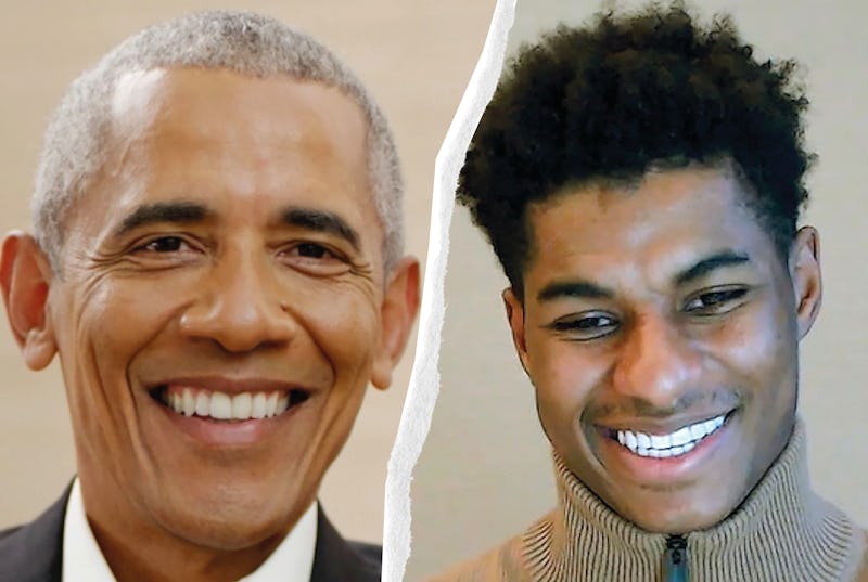 Barack Obama & Marcus Rashford